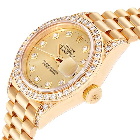 women rolex diamond watch|rolex for women price list.